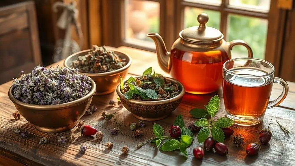 european herbal tea traditions