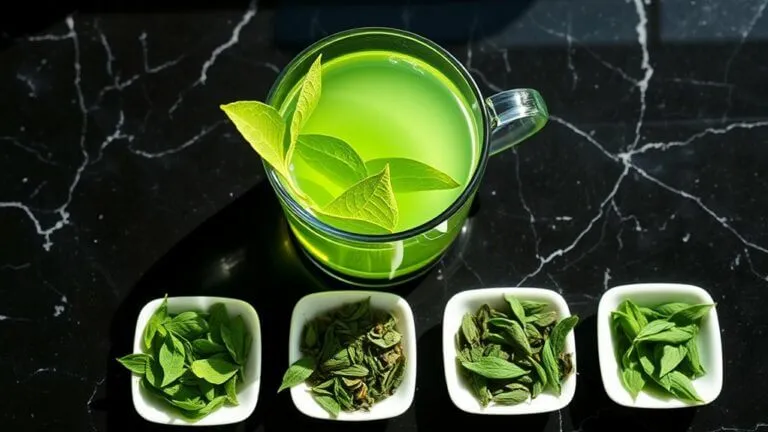 identifying quality green tea