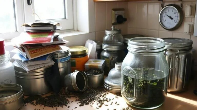 improper tea storage practices