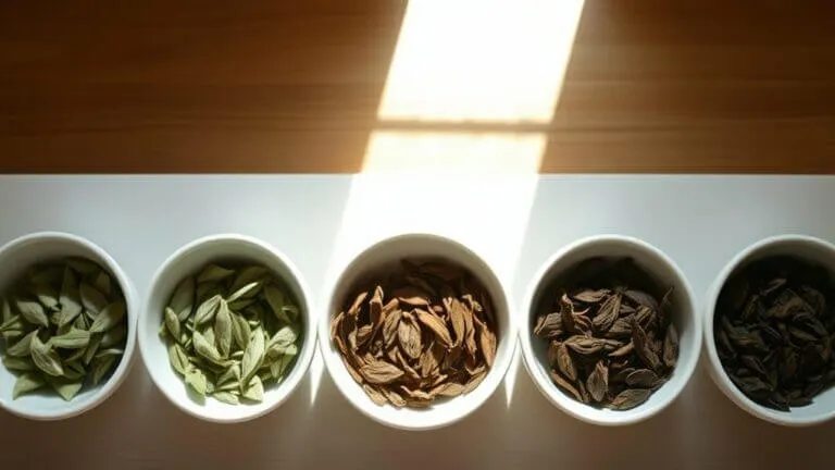 oxidation levels in tea