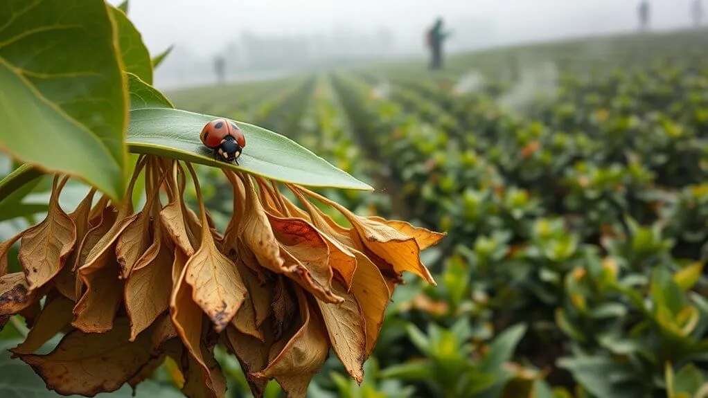 pesticide issues in tea production