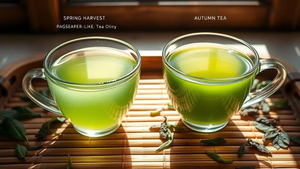 spring tea s subtle flavors