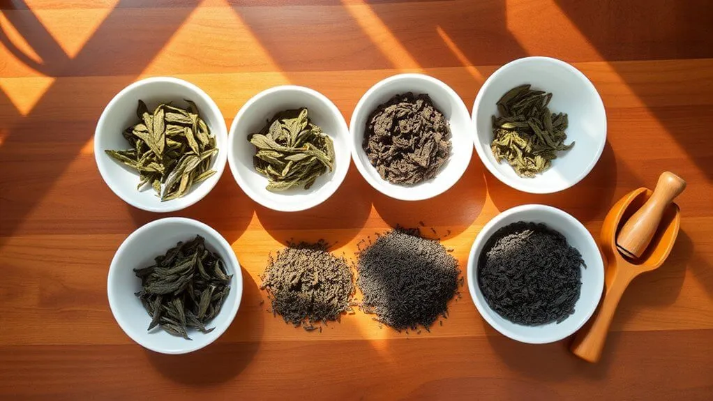 tea grading standard differences