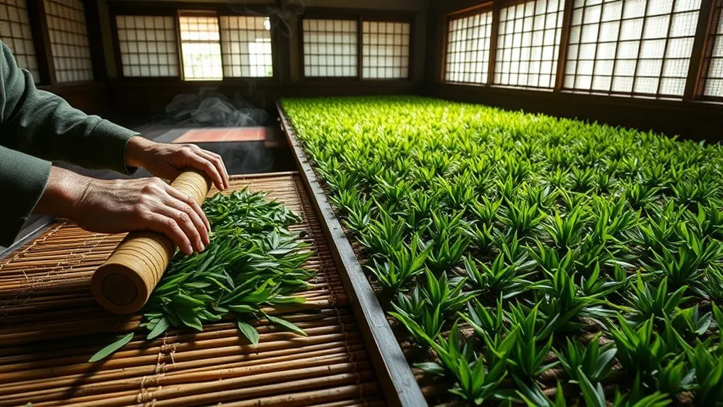 traditional sencha production process