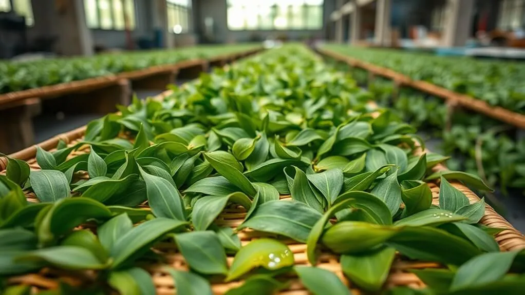 withering impacts tea quality